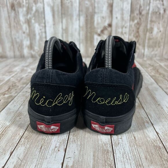 Vans x Disney old Skool Mickey Mouse club  Mens 8.5‎ womens 10 - Picture 3 of 10